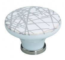 Marella Design knop Bosa porcelán biely