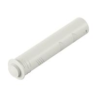 HETTICH 9375906 piestik PTO s čočkou, krátký, k zavrtání, bílá