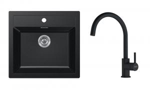 FRANKE Set T122Č SID 610 čierna + FC 6018.901