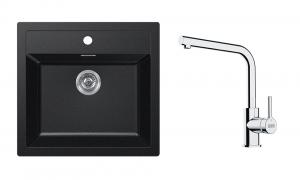 FRANKE Set T114Č SID 610 čierna + FS 3230.031