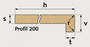 PARAPET DTD ANTRACIT 4109 4050/200 S NOSOM