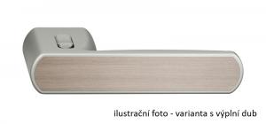 TWIN Kľučka Allegra 1618 FAST LOCK/XR,ľavá kľučka (nerezová výplň)