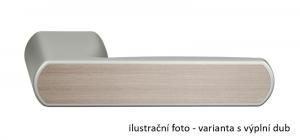 TWIN Kľučka Allegra 1618 PZ/CM (čierna výplň)