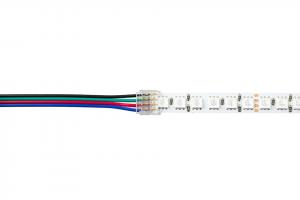 StrongLumio spojka RGB LED pásek 10mm - kabel čtyřlinka