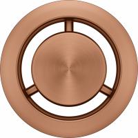 FRANKE Príslušenstvo krytka guľatého prepadu celonerez medená