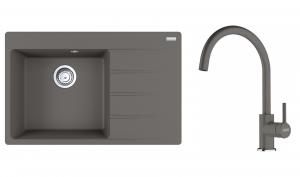 FRANKE Set G272ŠK CNG 611-78 TL/2 š.kameň + FC 6018.084