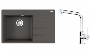 FRANKE set G251ŠB CNG 611-78 TL/2 šedá bridlica + FS 3230.031