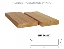 TERASY ThermoWood HRANOL SHP 26/117/4200