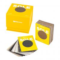 DÉMOS vzorkovník kolekcie SOLE - krabička s vejármi (Cleaf, Arpa) - dotovaný