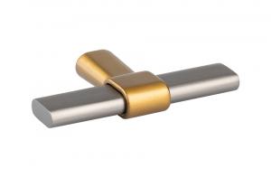 TULIP Knopka Joliet steel grey/ champagne bronze