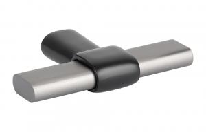 TULIP Knopka Joliet steel grey/čierna matná