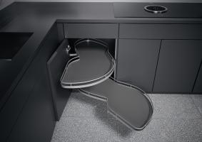 K-KES LeMans II, police a uchyt., Arena Classic, šedá/strieborná, P, 400/600-750