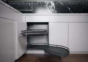 K-KES LeMans II, police a uchytenia, Arena Style, antracit, P, 450/720-901