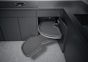 K-KES LeMans II, police a uchyt., Arena Classic, šedá/strieborná, L, 600/600-750