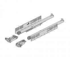 K-HETTICH Quadro YOU skrytý celovýsuv 520 mm/30 kg, sada pre 16 mm, spojky, PTO