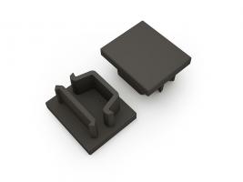 StrongLumio koncovky k profilu Maglyte-10 černá (pár)