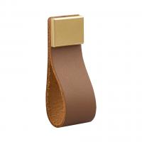 TULIP Knopka Ames hnedá koža