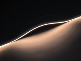 StrongLumio LED pásik neon 4x10 mm, 168 LED/m biela teplá