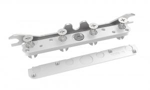 KES 272444 FREEslim Flap čelný príchyt, hmoždinka, biela