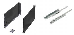 K-StrongMax Uni 16 zásuvka H249/450mm, čierna