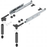 BLUM Z95.4600 Space Step, sada 460mm, tmavo šedá OG