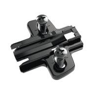 HETTICH 9091800 montážna podložka Sensys D=1,5 euroskrutka obsidián
