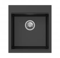 StrongSinks S3 Drez granit Ipel 460x510mm bez odkvapu čierna