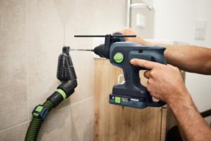 FESTOOL 578748 Akumulátorové kombinované vŕtacie kladivo KHC-S 18-Basic-Set
