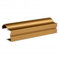 SEVROLL 06817 Focus II 16mm úchytová lišta 2,7m zlatá/mosadz