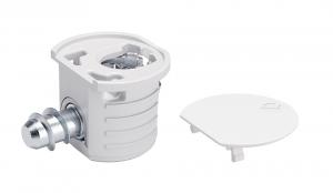 IF KORE 15 spojovacie kovanie, skrutka euro 5x11 mm, krytka biela