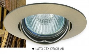 SK-pohľadové bodové svietidlo Luto CTX-DT02B-C