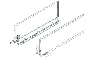 BLUM 770F6502S bočnice Legrabox F 650mm biela