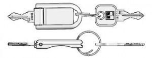 LEHMANN náhradný kľúč C1 zalam.komb. 18009