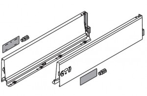 BLUM 378K5002SA bočnica ANTARO 500 biela P+L