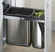 HETTICH 49477 BIN.IT Duo I odpadkový SET NEREZ