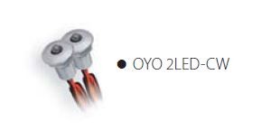 SK-dekoračné svietidlo Oyo 2LED-CW