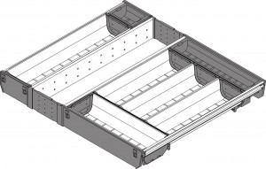 BLUM ZSI.60VEI8 Orga Line "Ukladanie" 600/600