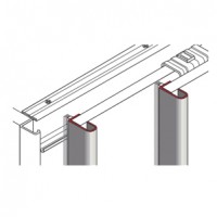 HETTICH 9130038 dverný úchytkový profil hliník