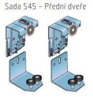 S-sada kovania S45-predné dvere