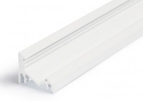 StrongLumio profil LED Corner alu biely 3000mm