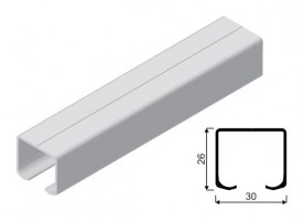 SEVROLL 50461 vedenie INTER S 35kg do stropu 2m