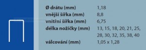 Spona 352/30 ZN-PR typ 92, 10200 ks