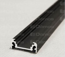 StrongLumio profil LED Surface 10 alu čierný 3000mm