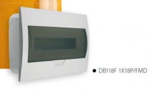 SK-plastový rozvádzač DB118F 1X18P/FMD