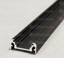 StrongLumio profil LED Surface 10 alu čierný 1000mm
