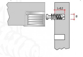 Čap excenter polic.TI02 - Euro 6x7,5mm