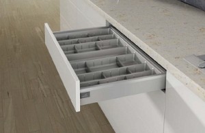 HETTICH 9134994 Architech Orgatray 570, 900/500 strieborný
