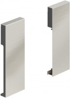 HETTICH 9123088 ArciTech sada spojok pre čelo vnútornej zásuvky 126mm nerez