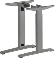 MILADESIGN podnož s reguláciou krajná Linear LN3403R strieborná