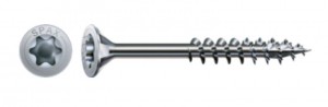 SPAX skrutka 5x90/61 zápustná hlava TXS,W,4C MH čiastočný závit